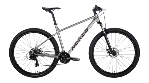 Norco Storm 5 Silver hardtail mountain bike from Revolution Bikes Havelock North