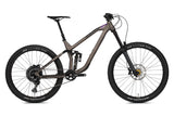 NS Define AL MTB with 170mm travel, AL6061-T6 + AL6066-T6, custom hydroformed tubes, semi internal cable routing