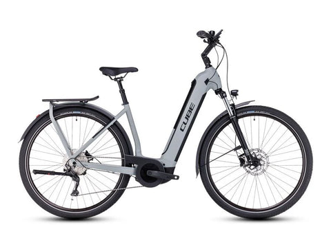 Cube Kathmandu Hybrid One 625 easy entry eBike | Swamp Grey Black