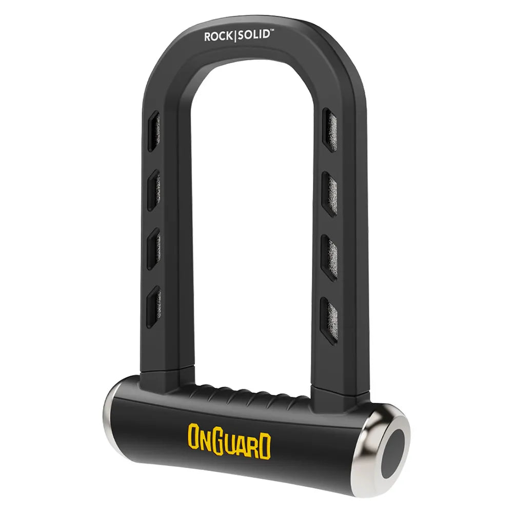OnGuard Rock Solid U-lock – Revolution Bikes