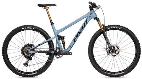 Trail 429 V3 - Pivot Cycles NZ - Carbon, full suspension mountain bike - RIDE SLX/XT - Metallic Silver