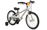 BYK 350 18" kids bike in alloy and orange
