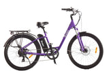 Evinci Tui Electric Bike in magenta purple for pathway riding