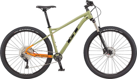 GT Avalanche Elite hardtail mountain bike with aluminum frame and 11 speeds
