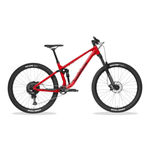 2023 red full suspension trail mountain bike from Norco, 