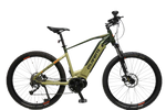 Olivenz Trail Blazer electric mountain bike, entry level 250wh eMTB with integrated 522Wh Samsung battery and Shimano gearing