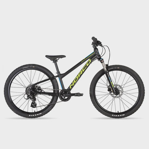 Norco Charger kids 24" mountain bike with hydraulic disc brakes